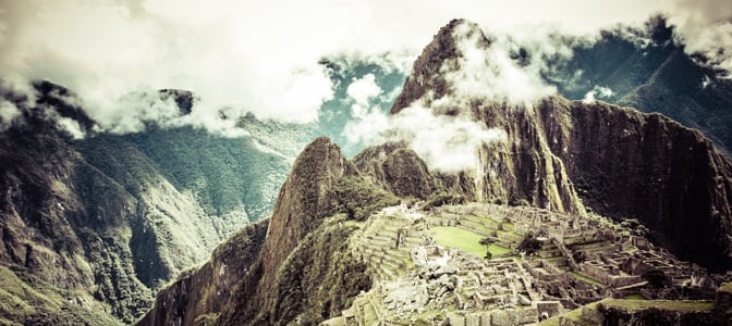 View of Machu Picchu