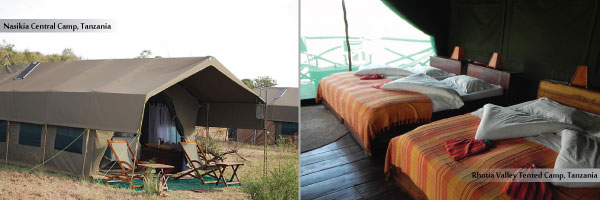 Standard Level Camps in Tanzania