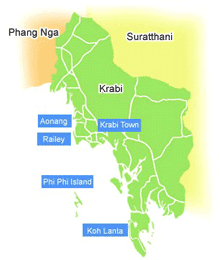 Thailand Map