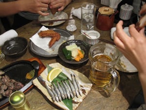 An Izakaya in Tokyo