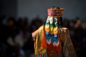 Thimphu Tsechu Festival Dancer
