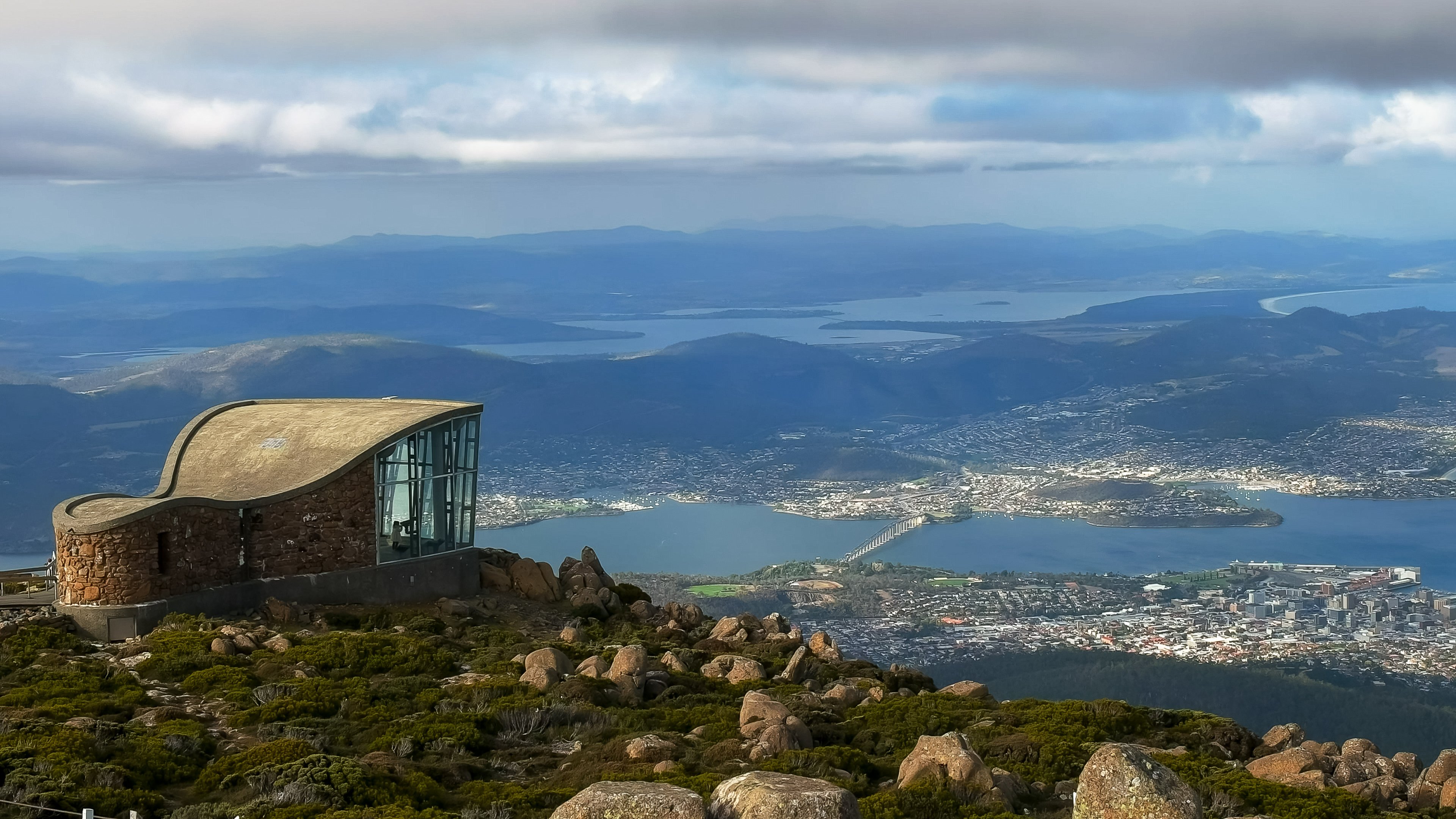 Hobart-Mt Wellington View