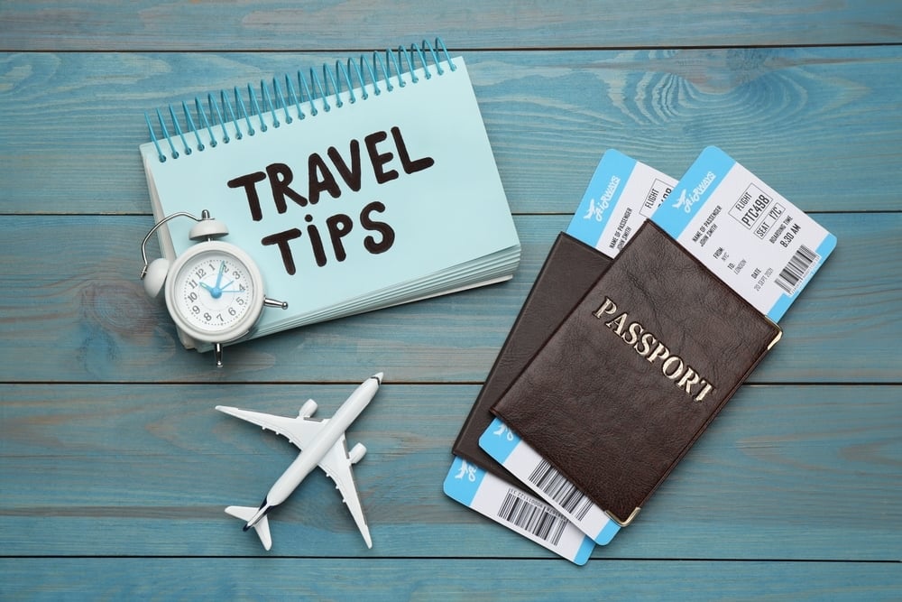 Travel tips for visiting the Galápagos Islands with passport and plane tickets