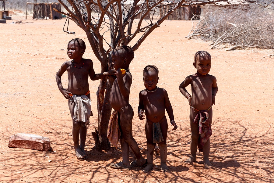 bigstock-Unidentified-Child-Himba-Tribe-161810573