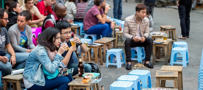 Street Food in Hanoi