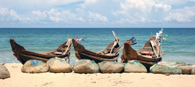 Boats in Danang